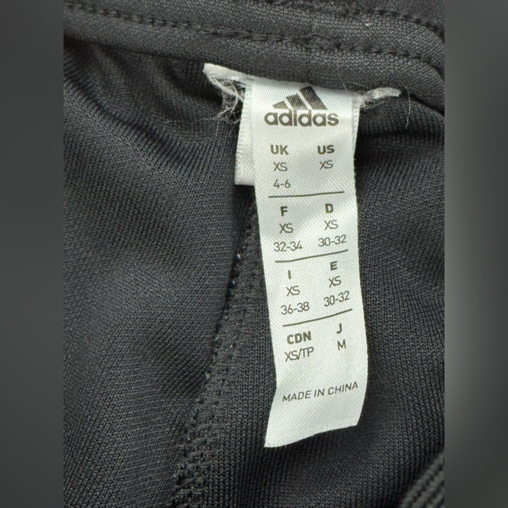 Adidas Women’s CLIMACOOL Athletic Joggers Pink 3 Stripes, Size XS, Leg Zipper - Picture 12 of 12